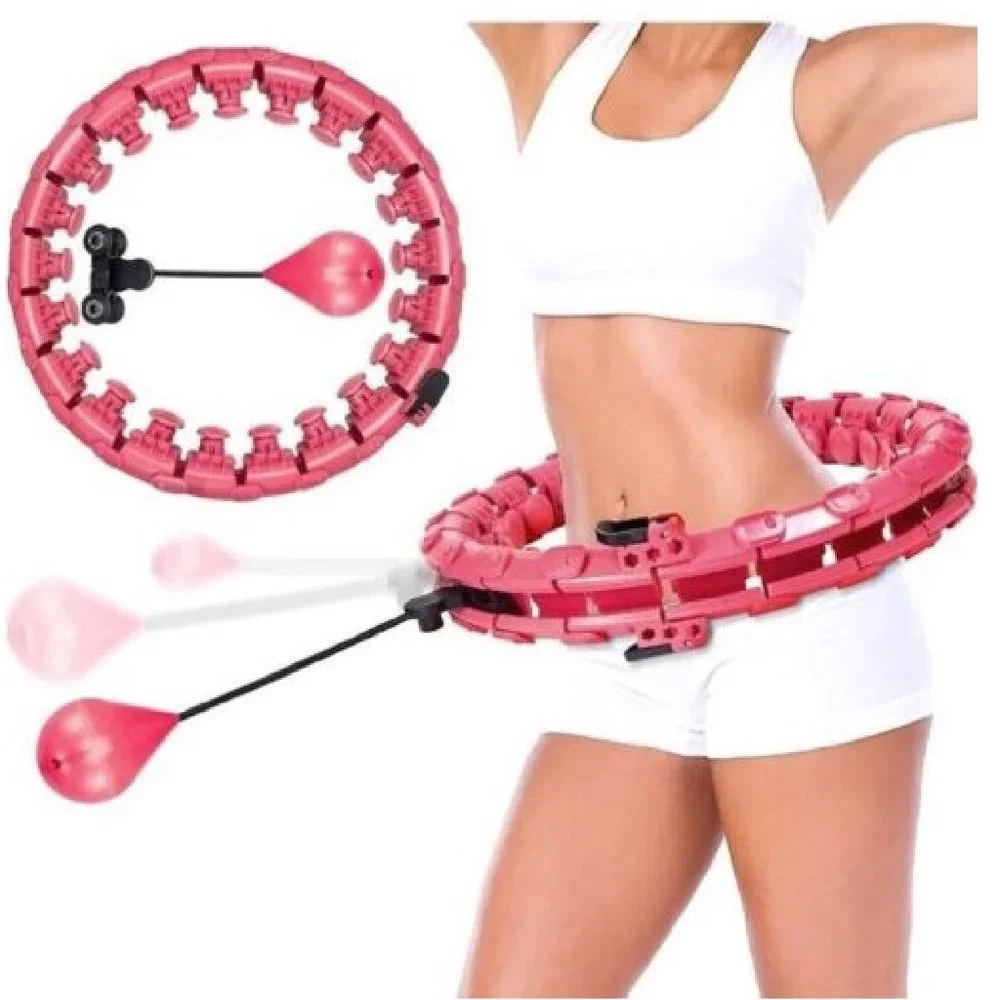 Weighted Smart Fitness Hoop,24 Detachable Knots Abdomen Fitness Weight Loss - Picture 2 of 6